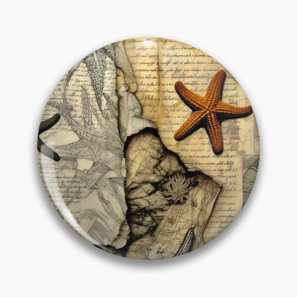 Item preview, Treasure Map with Starfish designed and sold by ©Janis Zroback.