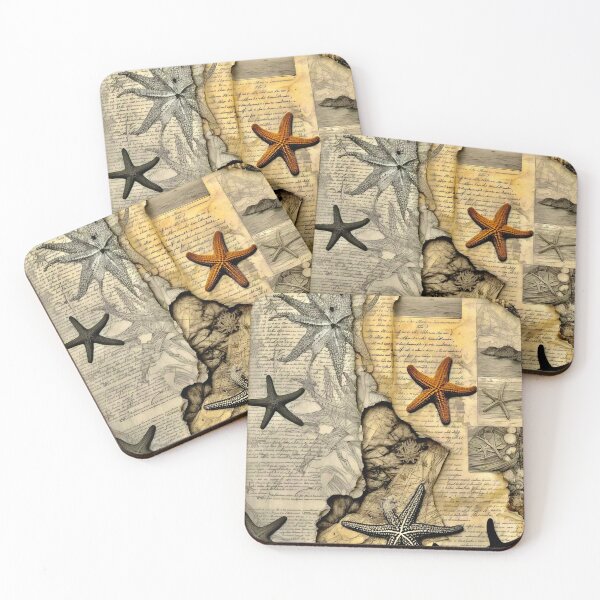 Item preview, Treasure Map with Starfish designed and sold by ©Janis Zroback.