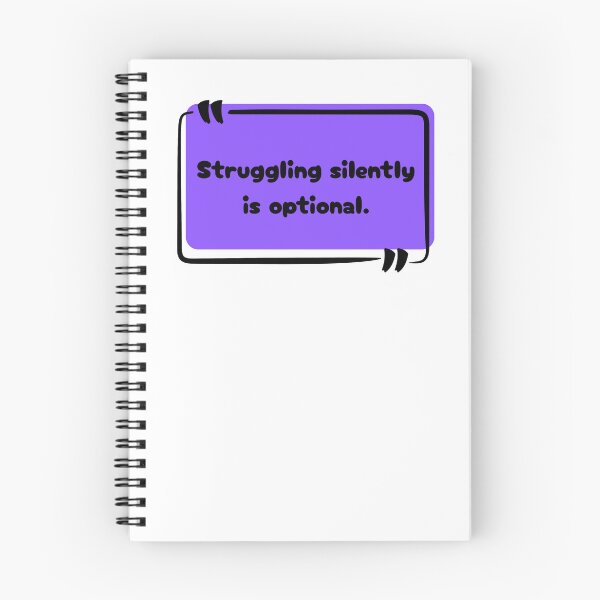 Item preview, Struggling silently is  optional quote. designed and sold by diamondg8s.