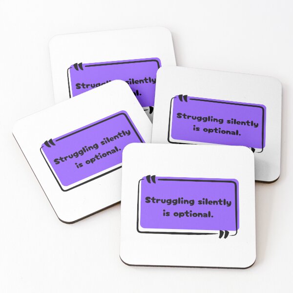 Item preview, Struggling silently is  optional quote. designed and sold by diamondg8s.