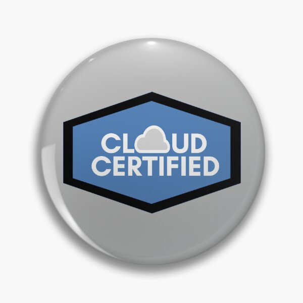 Item preview, Cloud Certified Badge Design | Microsoft Azure colors | Stickers, T-Shirts, Mugs, Backpacks, Pins, Notebooks & More designed and sold by I am Certified.