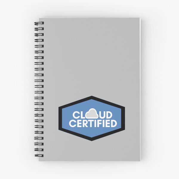 Item preview, Cloud Certified Badge Design | Microsoft Azure colors | Stickers, T-Shirts, Mugs, Backpacks, Pins, Notebooks & More designed and sold by I am Certified.