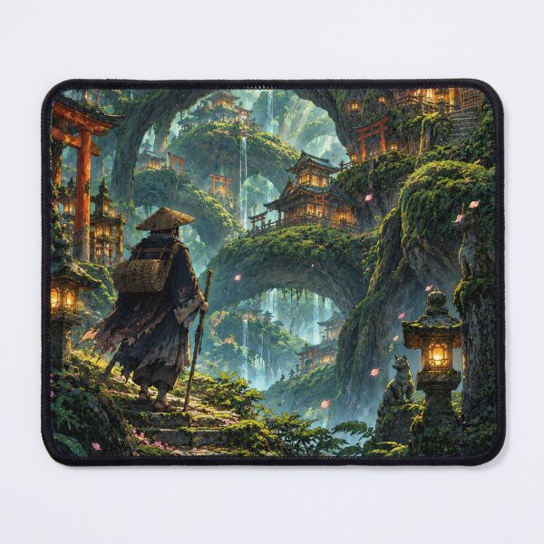 Item preview, The Arches of the Sacred Roots – Arte Japonés Ukiyo-e designed and sold by Substance_life.