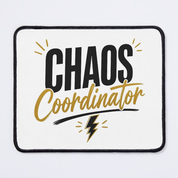 Item preview, Chaos Coordinator - Funny Relatable Parenting & Work T-Shirt and stickers designed and sold by Aliplus+.
