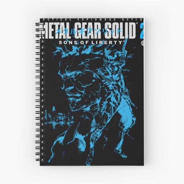 Item preview, MGS2 - Snake and Raiden Cover (Blue Version) Classic designed and sold by ArcanaGlowCraft.