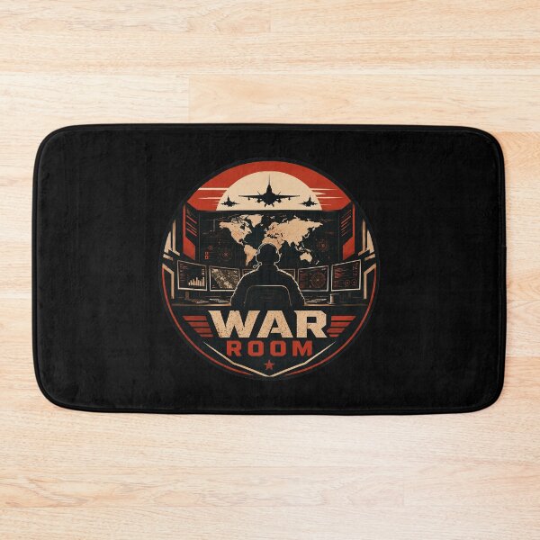 Item preview, War Room Mission Control Strategic Operations Military Command Graphic designed and sold by Abidel.