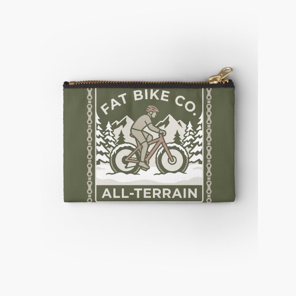 Item preview, Fat Bike Co All Terrain Winter Snow Mountain Biking Emblem Graphic designed and sold by KiwiRider.