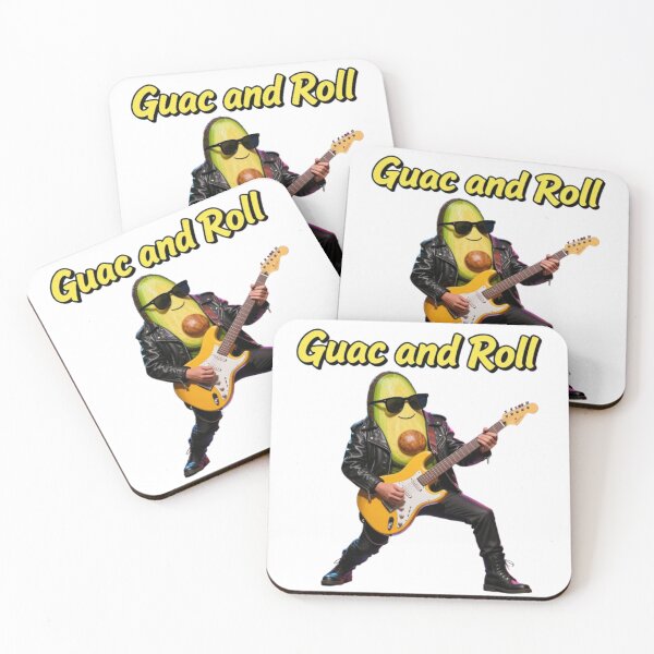 Item preview, Guac and Roll: Rockstar Avocado designed and sold by refreshings.
