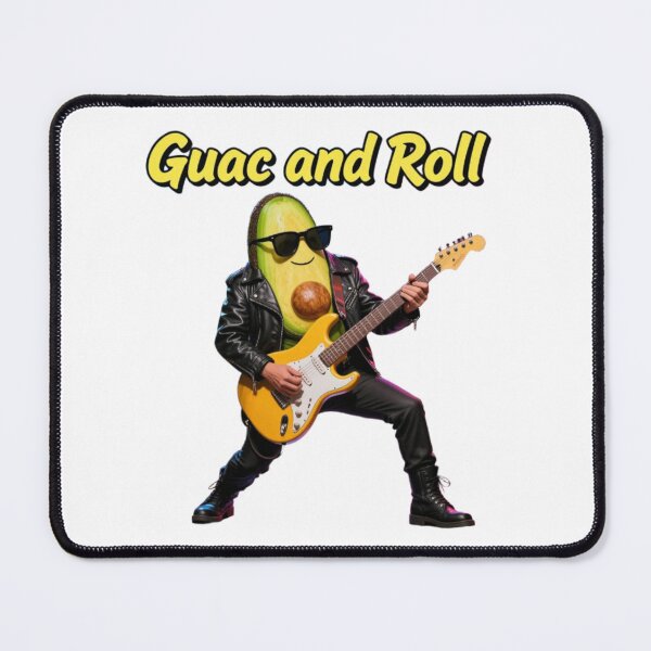 Item preview, Guac and Roll: Rockstar Avocado designed and sold by refreshings.
