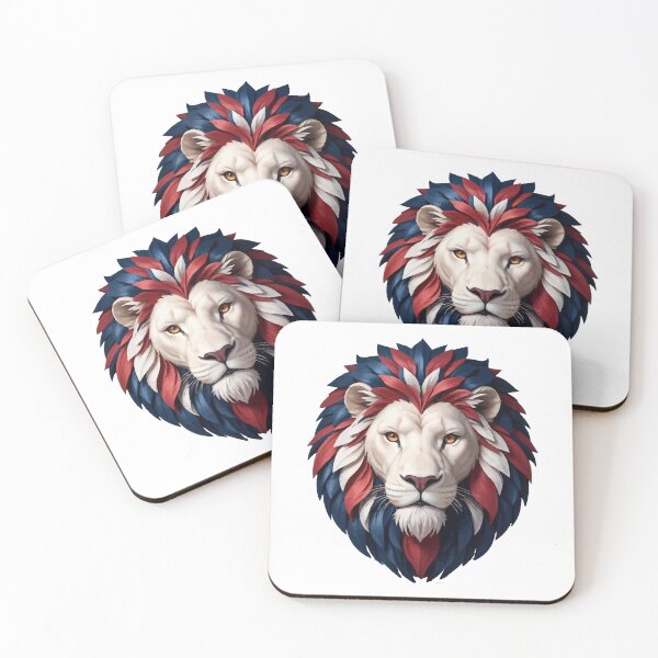 Item preview, King. Lion tricolor art designed and sold by Grypis.