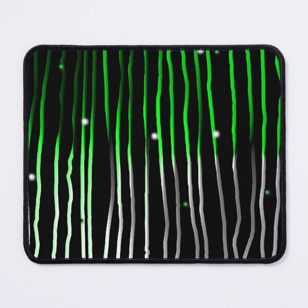 Item preview, Black, White and Green Vertical Stripe Organic Pattern | Dark Minimal Alt Aesthetic | Dark Feminine Y2K Aesthetic designed and sold by dfly-creations.