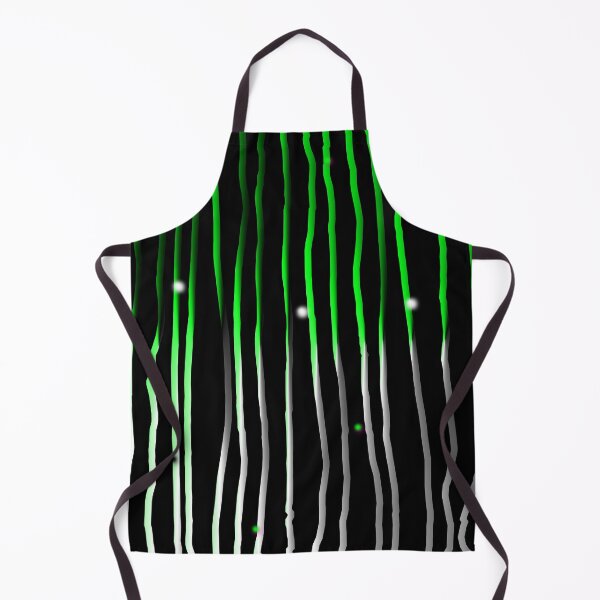 Item preview, Black, White and Green Vertical Stripe Organic Pattern | Dark Minimal Alt Aesthetic | Dark Feminine Y2K Aesthetic designed and sold by dfly-creations.