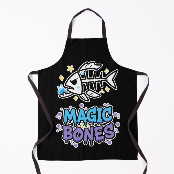 Item preview, Magic Bones Fish Skeleton Cartoon designed and sold by Taridesign.