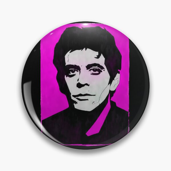 Item preview, Lou Reed Pop art designed and sold by NoThoughtsCat.