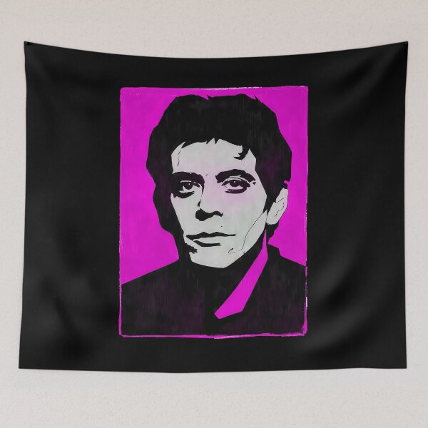 Item preview, Lou Reed Pop art designed and sold by NoThoughtsCat.