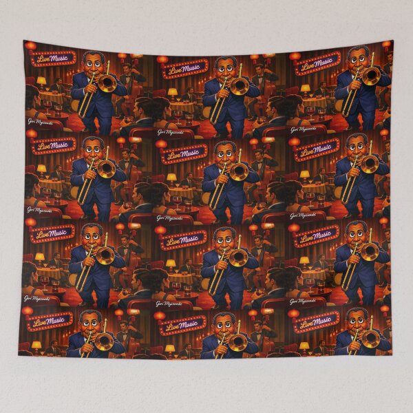Item preview, Louis Armstrong Aka Pops August 4, 1901 – July 6, 1971  designed and sold by The Art Queen Of Michigan .