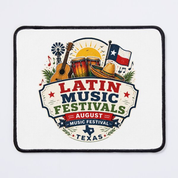 Item preview, August Latin Music Festival Celebration Design designed and sold by Combat Skies.