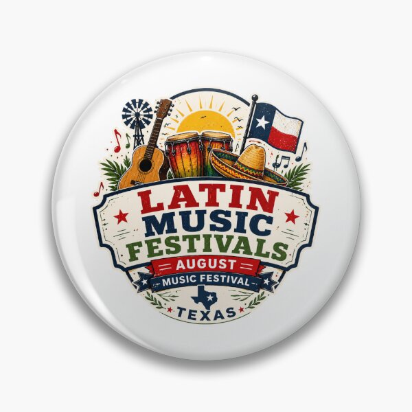 Item preview, August Latin Music Festival Celebration Design designed and sold by IRON WINGS /USAF.