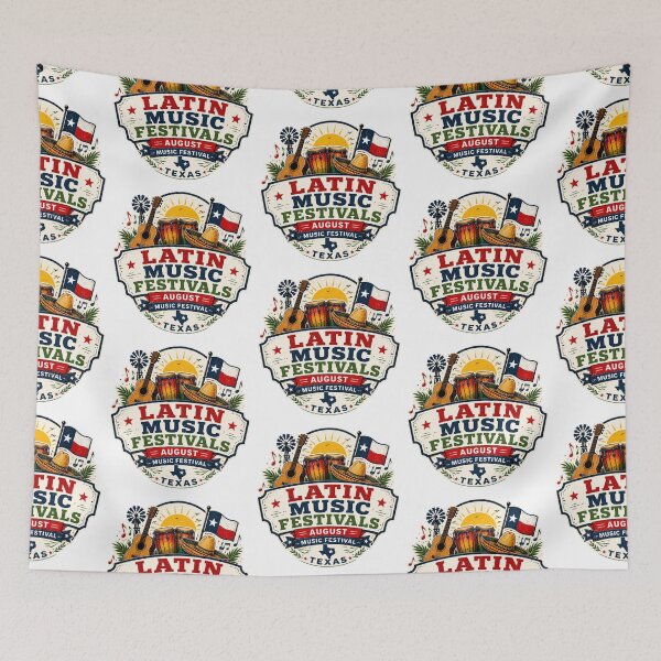 Item preview, August Latin Music Festival Celebration Design designed and sold by IRON WINGS /USAF.