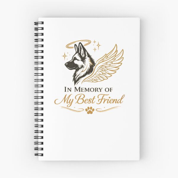 Item preview, In Memory Of My Best Friend German Shepherd Angel designed and sold by KnrNazimTHRE4DS.