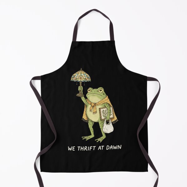 Item preview, We Thrift At Dawn Funny Frog Thrifting Vintage Collector designed and sold by CF_VintageDesign.
