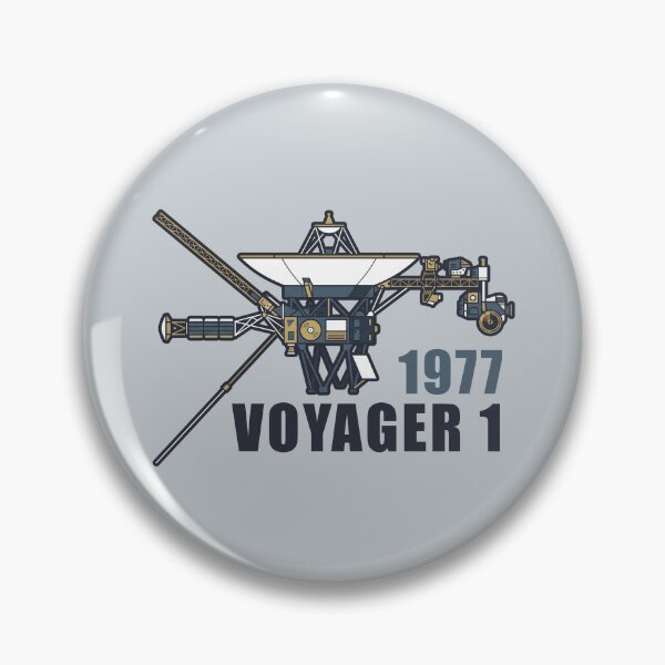Artikelvorschau, Grafik der NASA-Raumsonde Voyager 1 von 1977 entworfen und verkauft von KiwiRider.