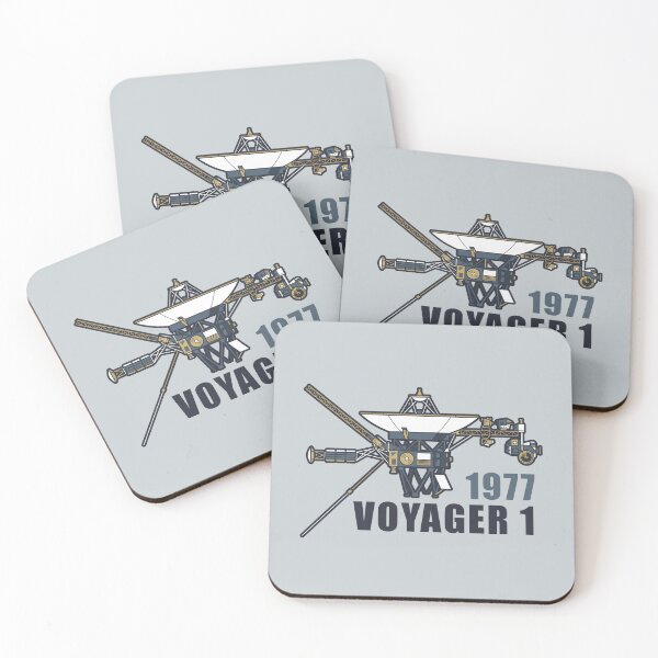 Item preview, 1977 Voyager 1 Spacecraft NASA Interstellar Probe Graphic designed and sold by KiwiRider.