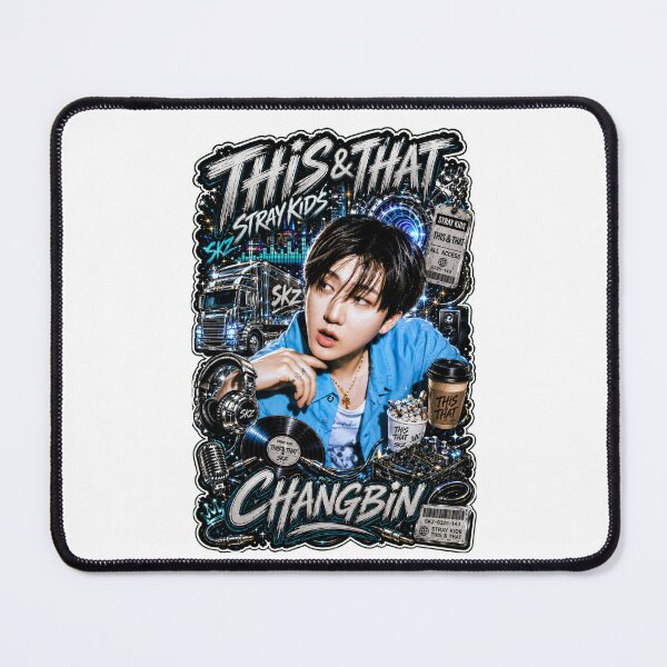Item preview, Stray Kids Changbin This and That Metallic Graffiti Streetwear Art designed and sold by Valeree Store.