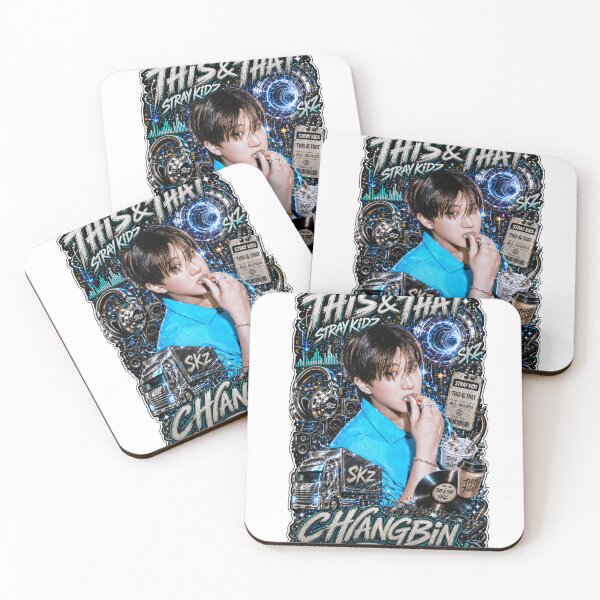 Item preview, SKZ Rapper Changbin This and That Cyber Sound System Poster designed and sold by Valeree Store.