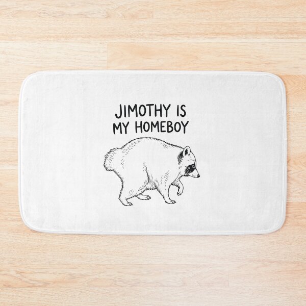Item preview, Funny Jimothy Is My Homeboy Funny Raccoon Line Art Art designed and sold by elderberry.