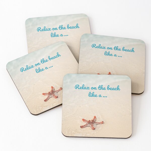 Item preview, The Relaxed Starfish on the shoreline. designed and sold by TB-73.