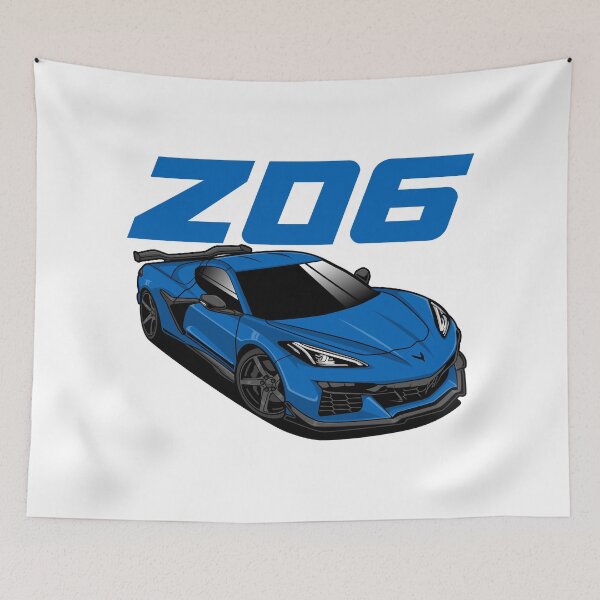 Item preview, Z06 Blue designed and sold by vektoranda.