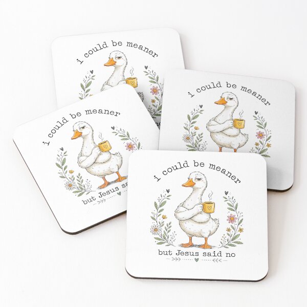 Item preview, I Could Be Meaner But Jesus Said No Silly Goose Lover designed and sold by Hedoraxe.
