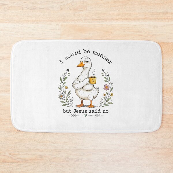Item preview, I Could Be Meaner But Jesus Said No Silly Goose Lover designed and sold by Hedoraxe.