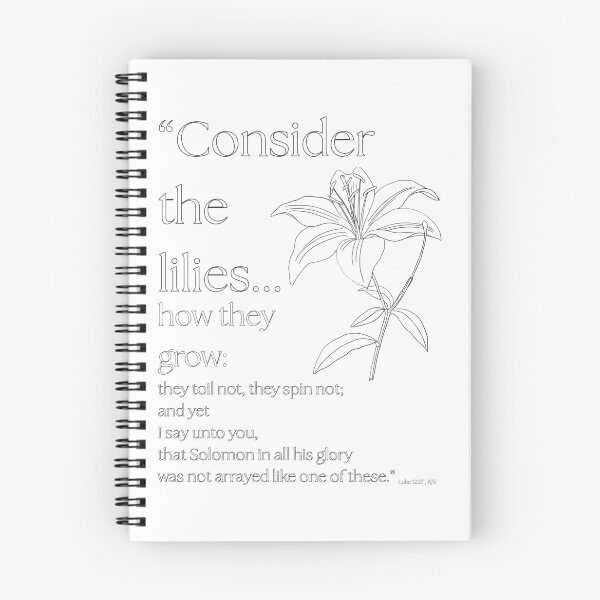 Item preview, Consider The Lilies...  designed and sold by tysontytoons.