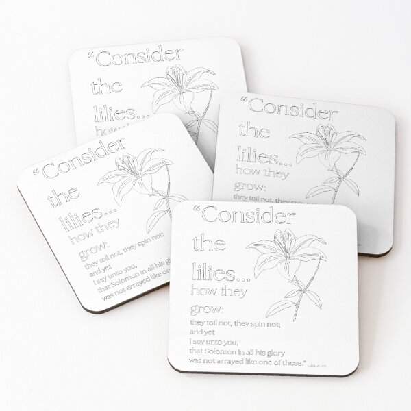 Item preview, Consider The Lilies...  designed and sold by tysontytoons.