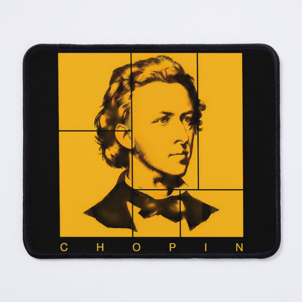 Item preview, chopin halftone portrait designed and sold by AHstoreAH.