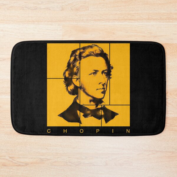 Item preview, chopin halftone portrait designed and sold by AHstoreAH.