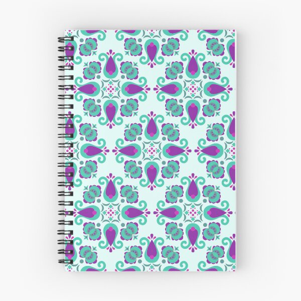 Item preview, Provincial Venice Tile Teal Purple designed and sold by redrose12.