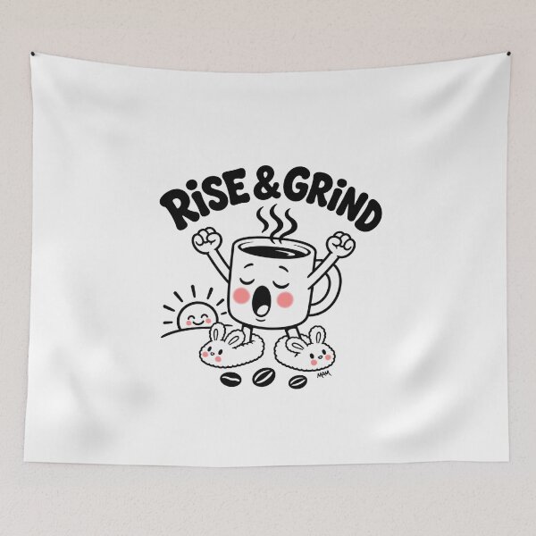 Item preview, Rise & Grind designed and sold by ArtbyMAM.