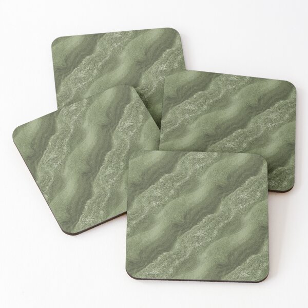 Item preview, Textured Sandbox Pattern in Olive Green designed and sold by Artistestella.