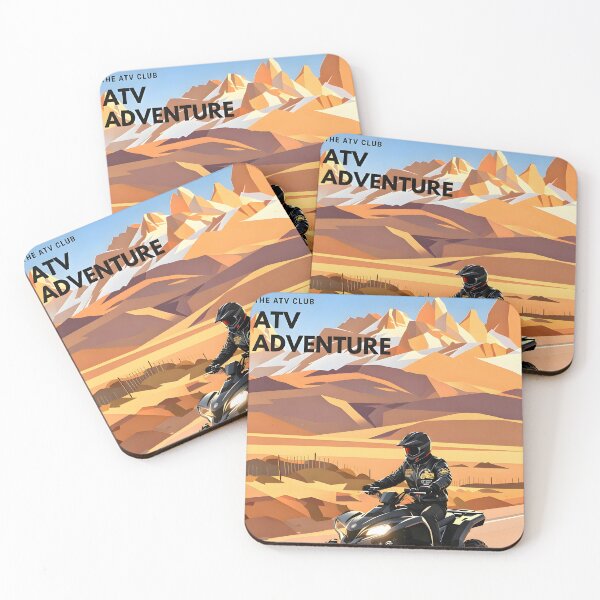 Item preview, ATV Adventure Club | Retro Off-Road Vintage T-Shirt Design designed and sold by Spirit of Siam.