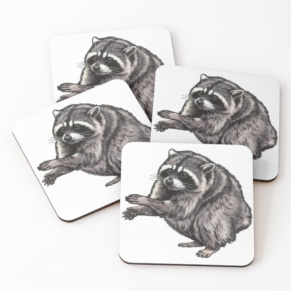 Item preview, Jimothy Raccoon Reaching Through designed and sold by stzl26.