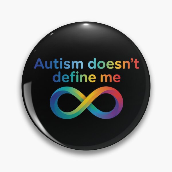 Item preview, Autism Doesn't Define Me - Celebrate the Person, not the label. designed and sold by TB-73.