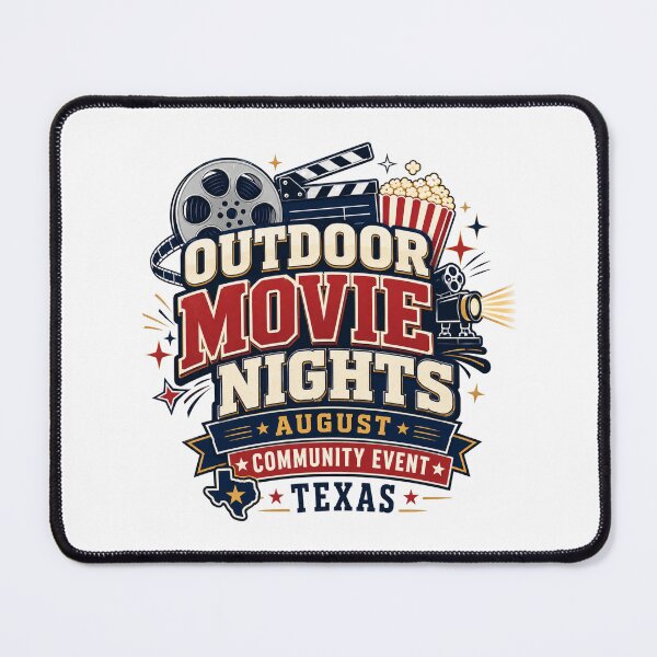 Item preview, Outdoor Movie Night Event in August texas designed and sold by IRON WINGS /USAF.