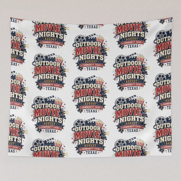 Item preview, Outdoor Movie Night Event in August texas designed and sold by IRON WINGS /USAF.