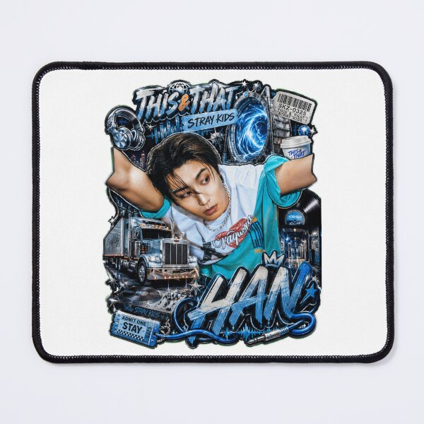 Item preview, SKZ Ace Han This and That Metallic Street Graffiti Poster designed and sold by Valeree Store.