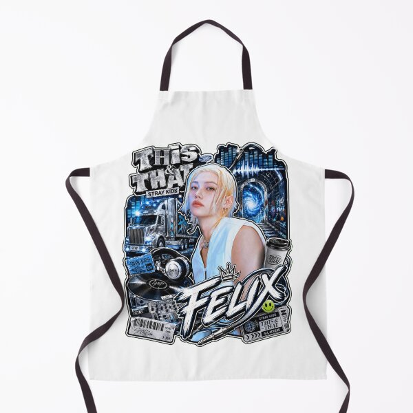 Item preview, SKZ Felix This and That Y2K Chrome Collage Art designed and sold by Valeree Store.