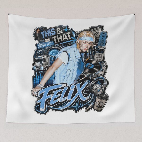 Item preview, Stray Kids Lee Felix This and That Cyber Tunnel Graphic designed and sold by Valeree Store.