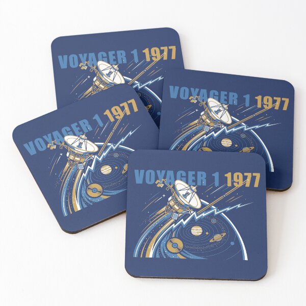 Item preview, Voyager 1 1977 Solar System Spacecraft Astronomy Graphic designed and sold by KiwiRider.
